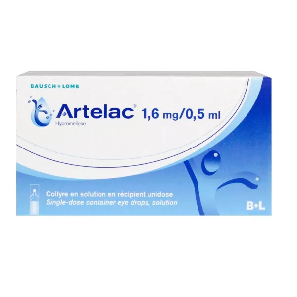 ARTELAC 1,6MG/0,5ML COLLYR BT60 UNIDOSES