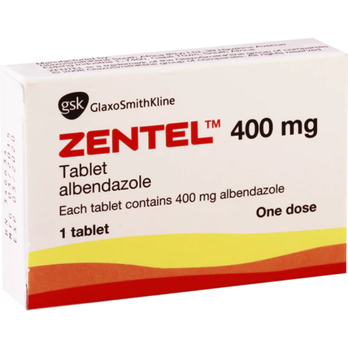 ZENTEL 400MG  BT DE 1CP GLAXO