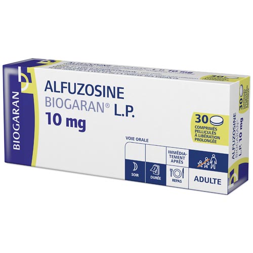 ALFUZOSINE LP CP 10MG BT30  BIOG