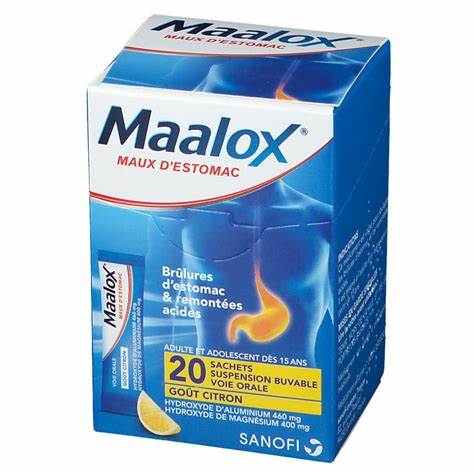 MAALOX SACHETS BT20 CITRON LEMON