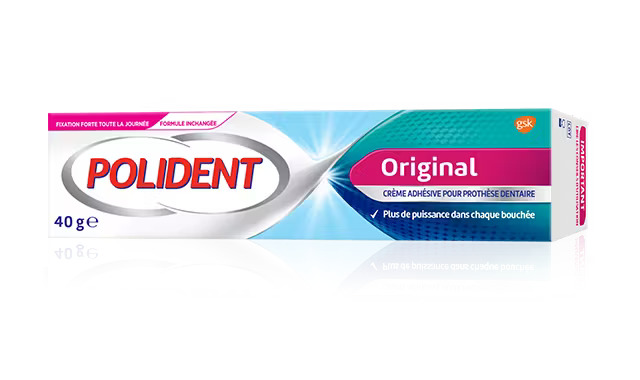 POLIDENT ORIGINAL CREME ADHESIVE 40MG 