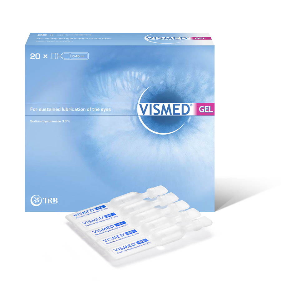 VISMED 0,3% GEL OPHT BT20 UNIDOSE