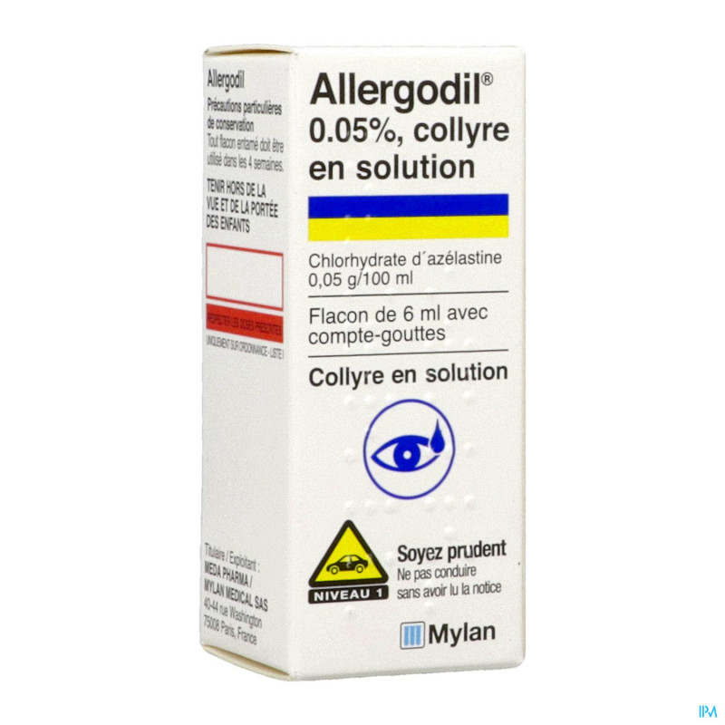 ALLERGODIL 0,05 COLLY FL 6ML