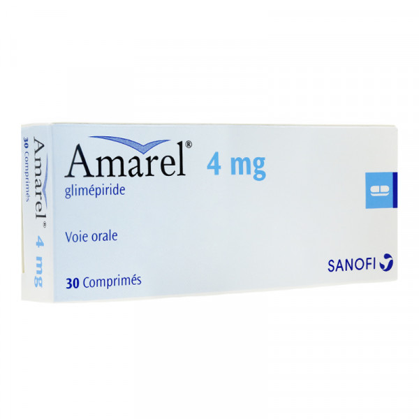 AMAREL 4MG CP BT DE 30 SANOFI