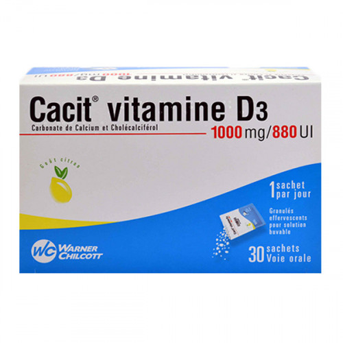 CACIT VIT-D3 1000/880UI SHT  BT 30