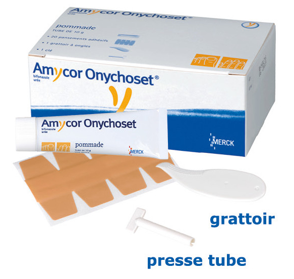 AMYCOR ONYCHOST PDE BT 20 PENSEMENT ADHESIFS